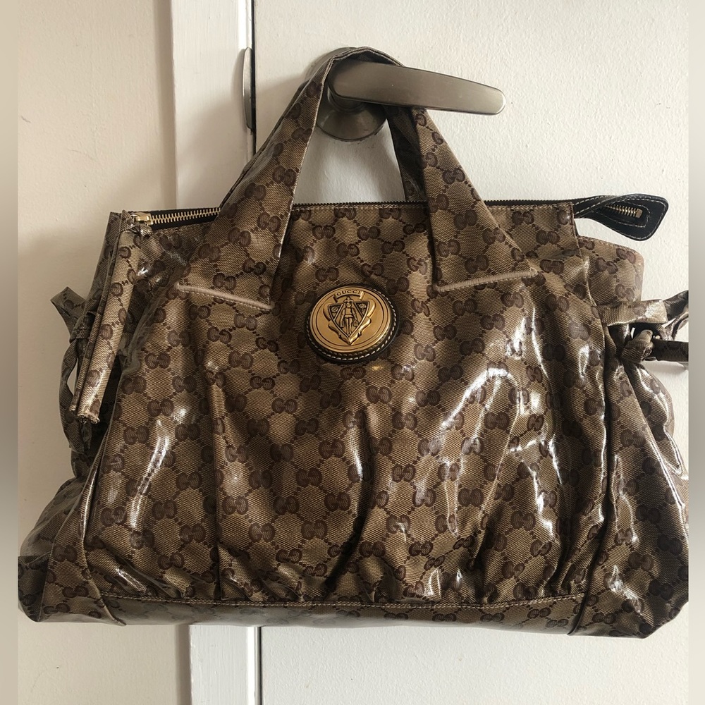 Vintage Gucci Hysteria GG monogram Crystal bag